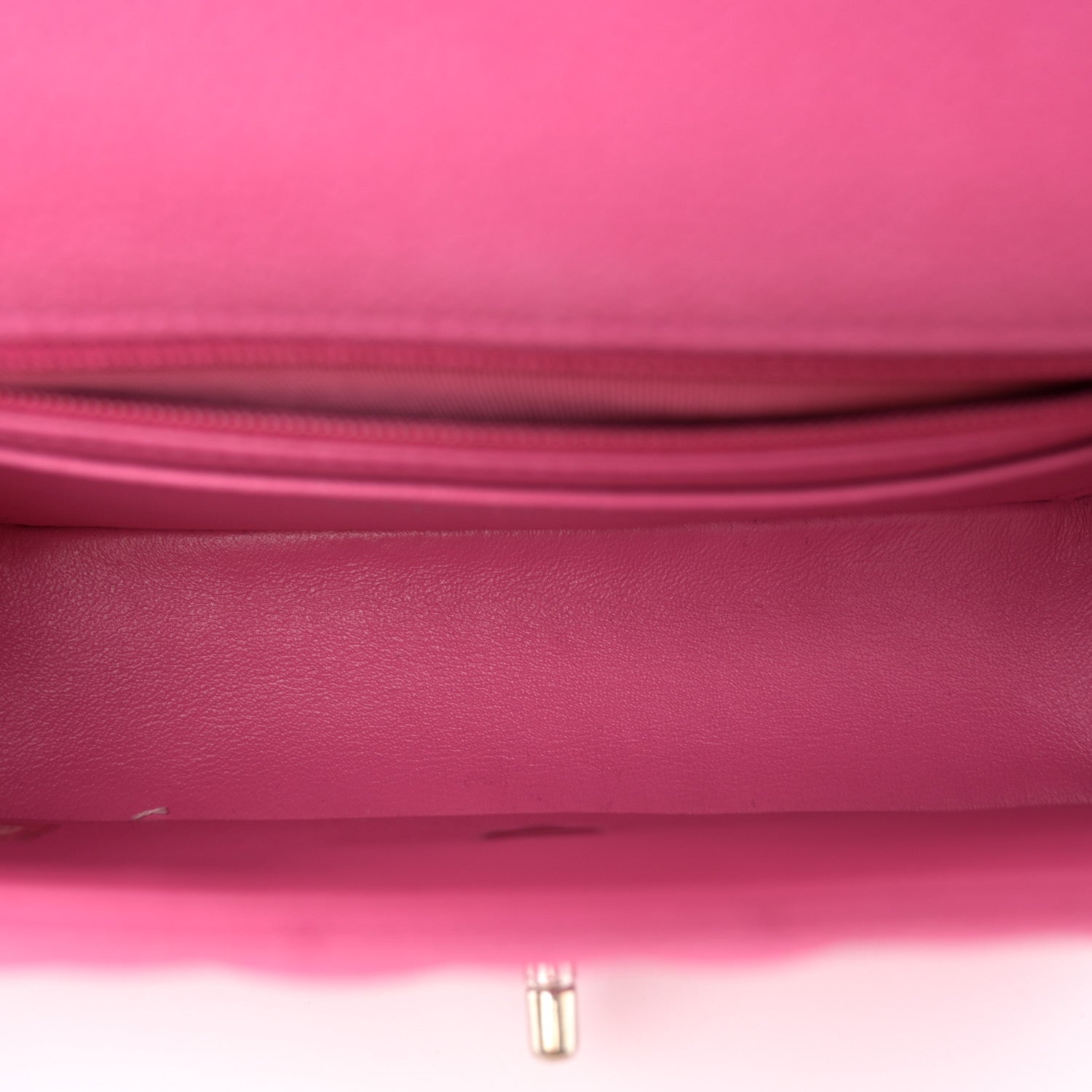 Chanel Iridescent Caviar Quilted Mini Rectangular Flap Pink 5 of 13