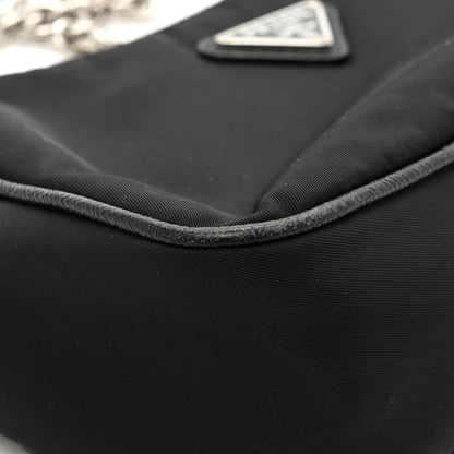 Prada Nylon Re-Edition 2005 Shoulder Bag Black 9 of 12