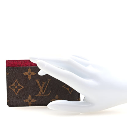Louis Vuitton Monogram Card Holder Fuchsia 2 of 7