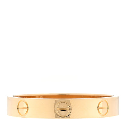 Cartier 18K Yellow Gold 3.5mm LOVE Wedding Band Ring 58 8.5 1 of 5