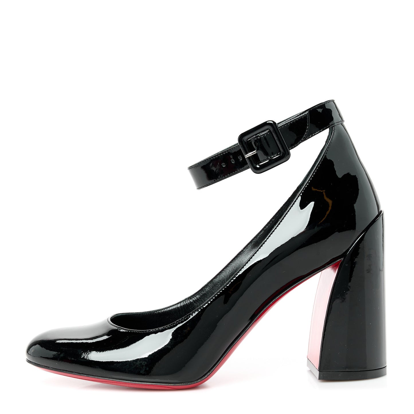Patent Calfskin So Sab 85 Pumps 39.5 Black
