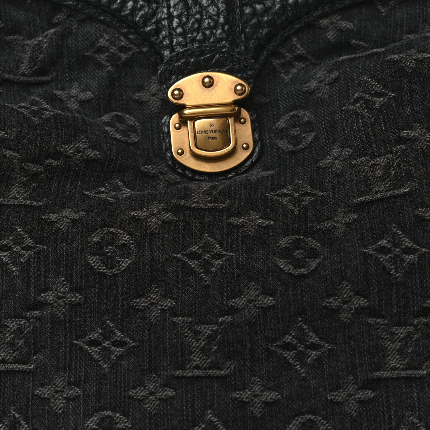Louis Vuitton Denim Mahina XS Black 7 of 10