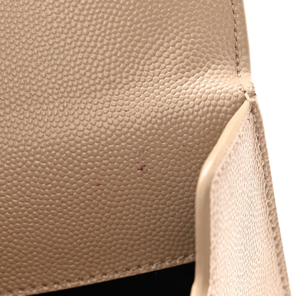 Saint Laurent Grain De Poudre Uptown Pouch Dark Beige 8 of 9