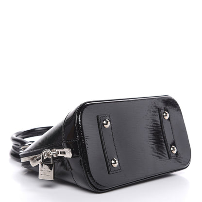 Louis Vuitton Epi Electric Alma BB Black 4 of 9
