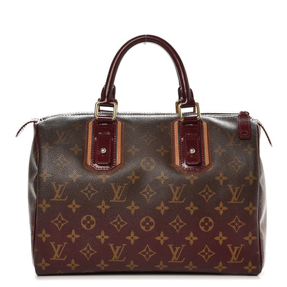 Louis Vuitton Monogram Mirage Speedy 30 Bordeaux 1 of 12