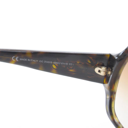 Gucci Tortoise Shell Script Sunglasses 2948S 6 of 8