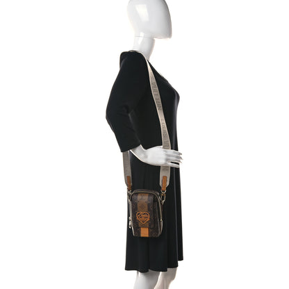 Louis Vuitton X NIGO Reverse Monogram Flat Double Phone Pouch 2 of 8