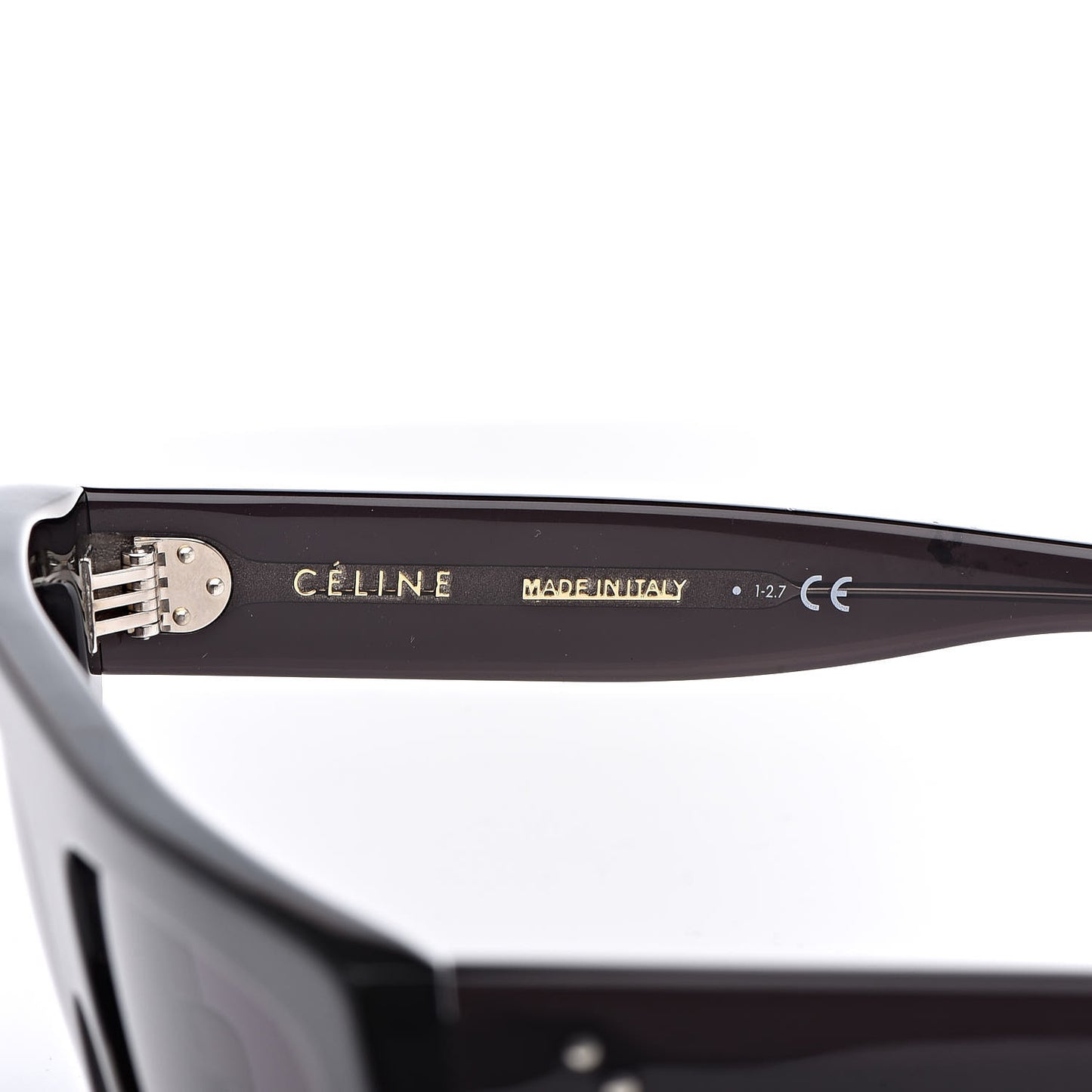 Acetate Aviator Sunglasses CL 40001 Black