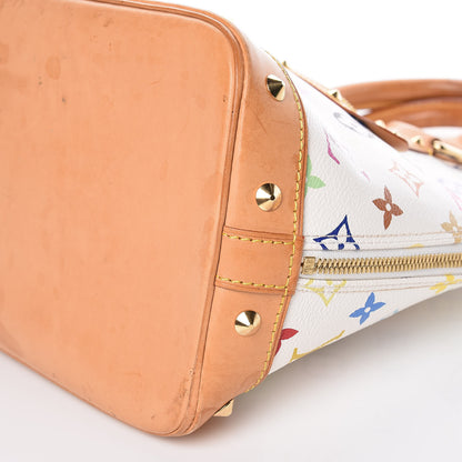 Louis Vuitton Monogram Multicolor Alma White 17 of 17