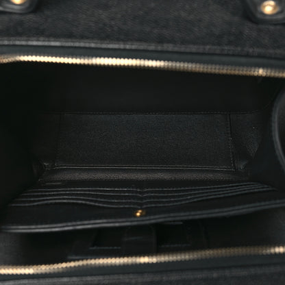 Chanel Caviar Quilted Large CC Filigree Vanity Case Black 6 of 11