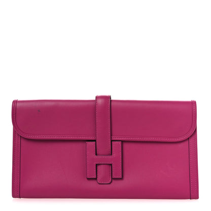 Hermes Swift Jige Elan 29 Clutch Rose Pourpre 1 of 13