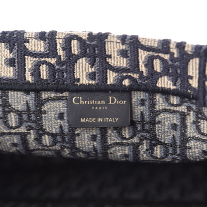 Christian Dior Oblique Book Tote Blue Multicolor 6 of 11