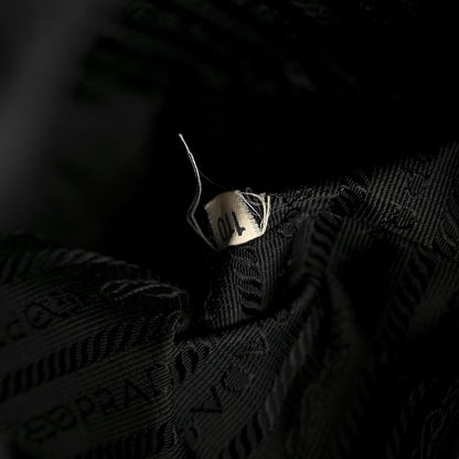 Prada Nylon Shoulder Bag Black 7 of 14