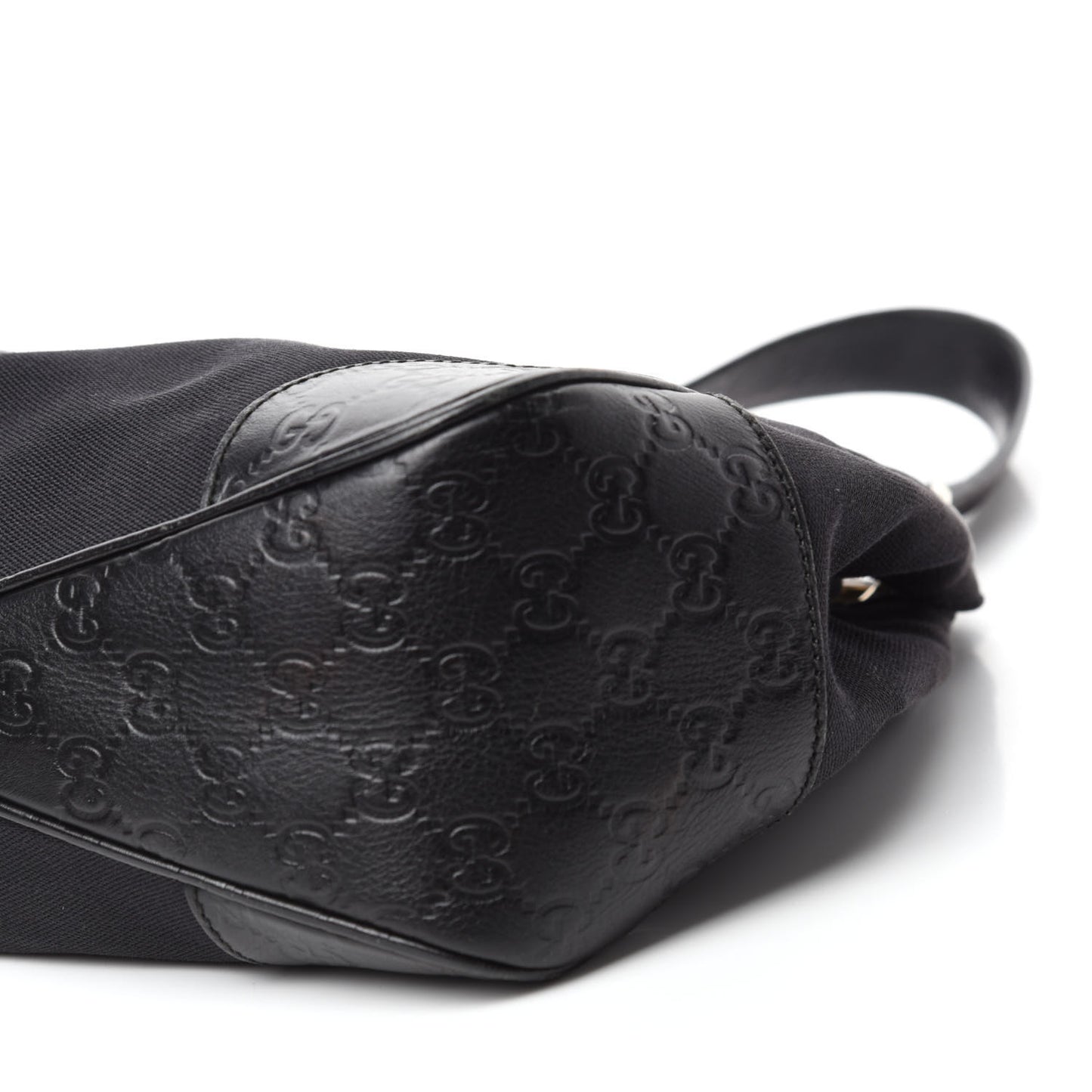 Canvas Guccissima Hobo Black