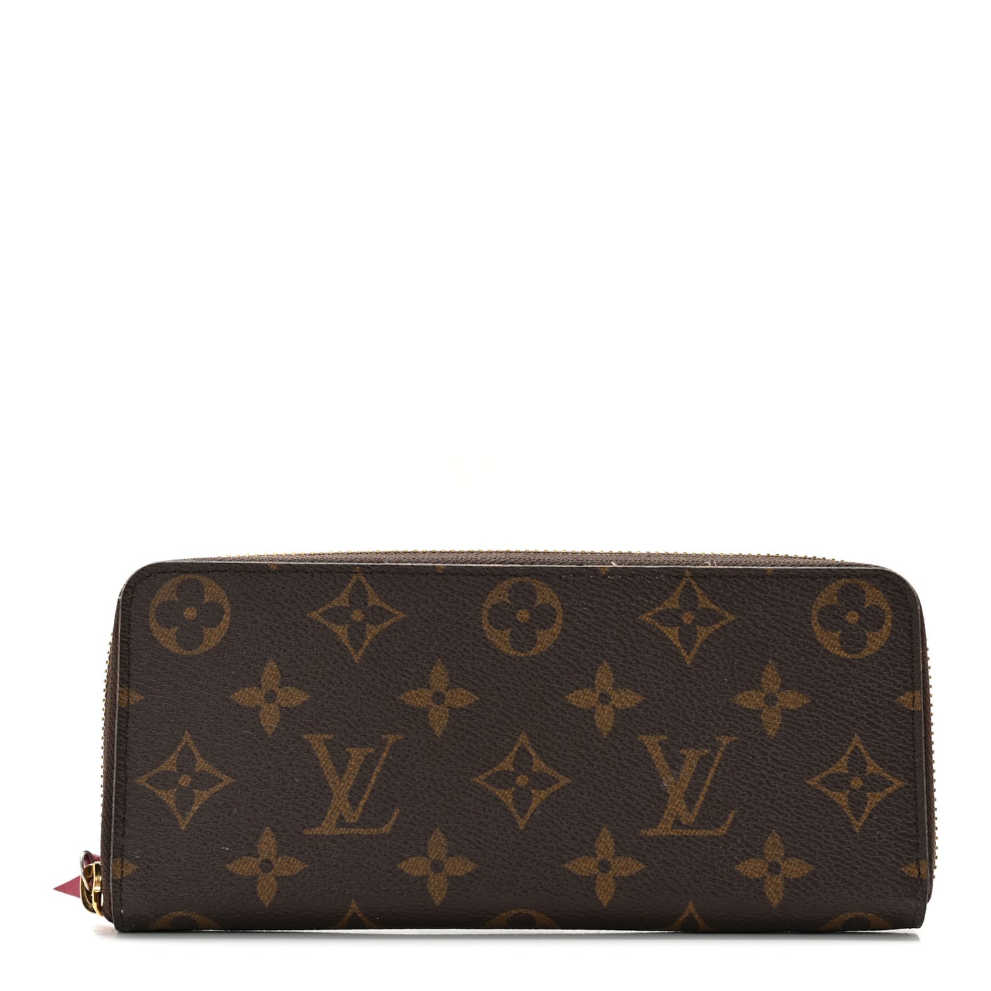 Monogram Clemence Wallet Fuchsia