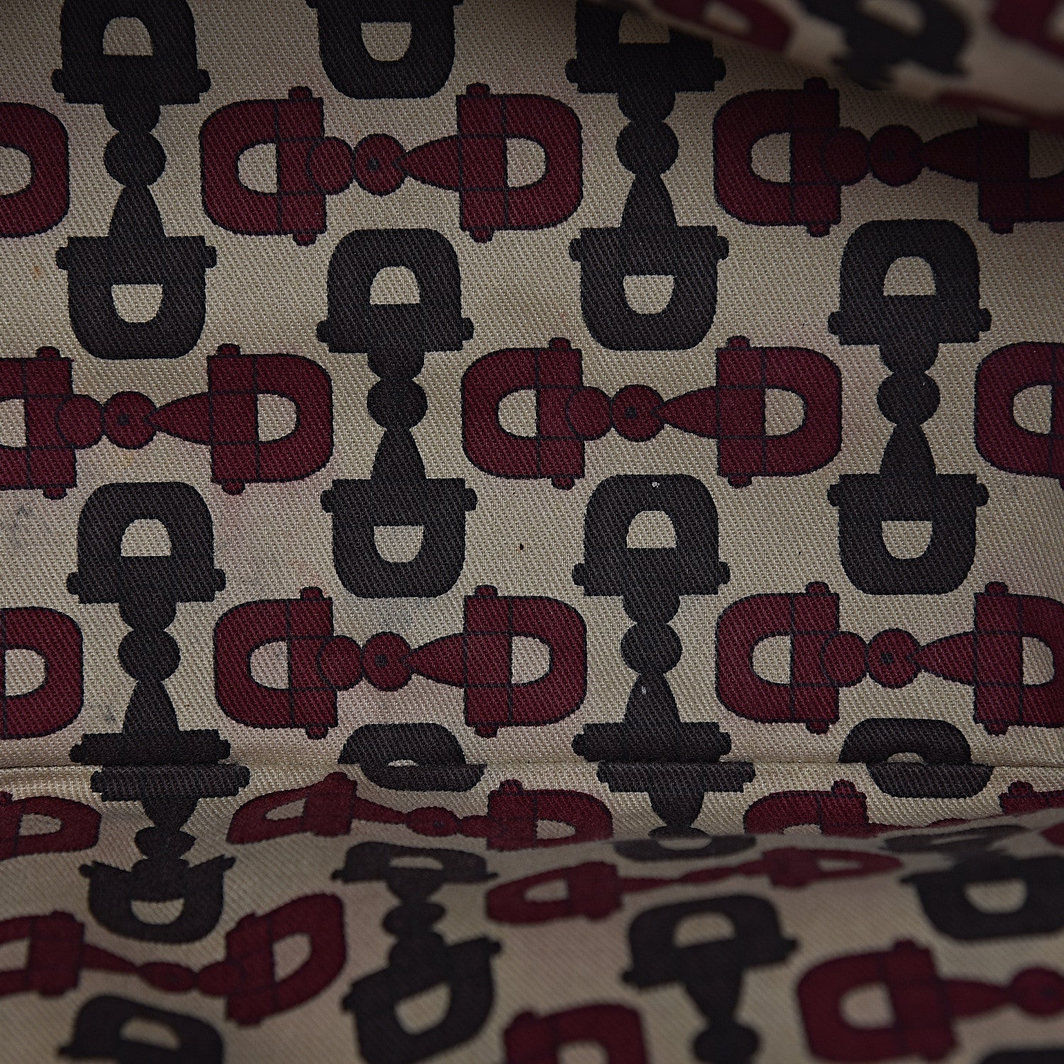 Gucci Monogram Large Jolicoeur Tote Brown 9 of 18