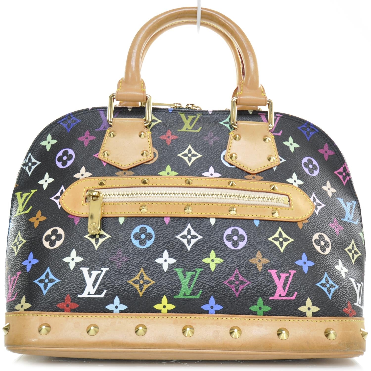 Louis Vuitton Monogram Multicolor Alma Black 1 of 8