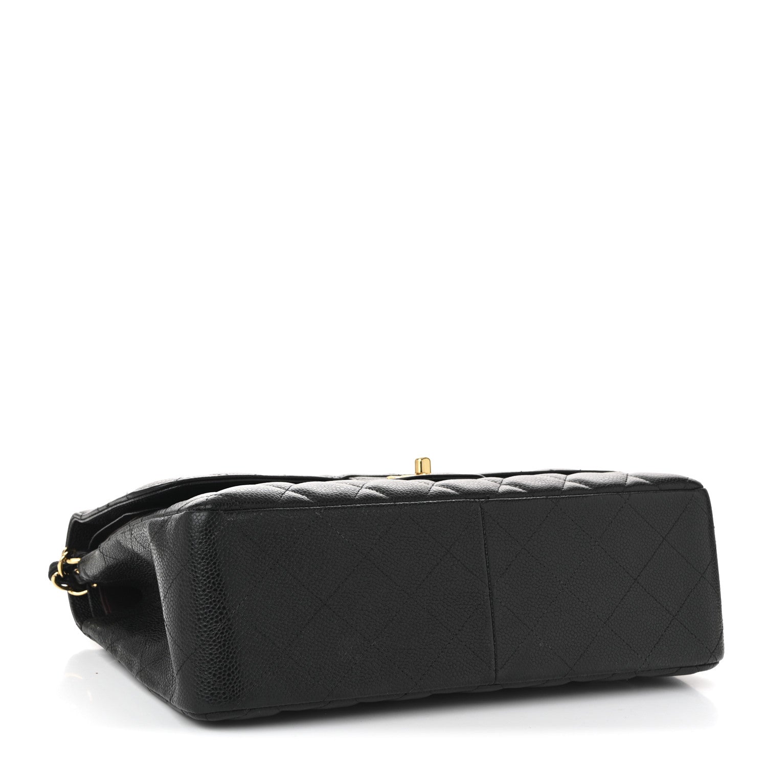 Chanel Caviar Quilted Jumbo Double Flap Black 7 of 19