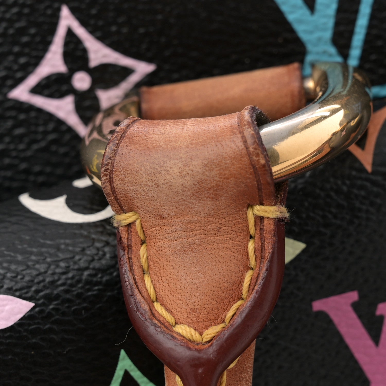 Louis Vuitton Monogram Multicolor Rita Black 15 of 18