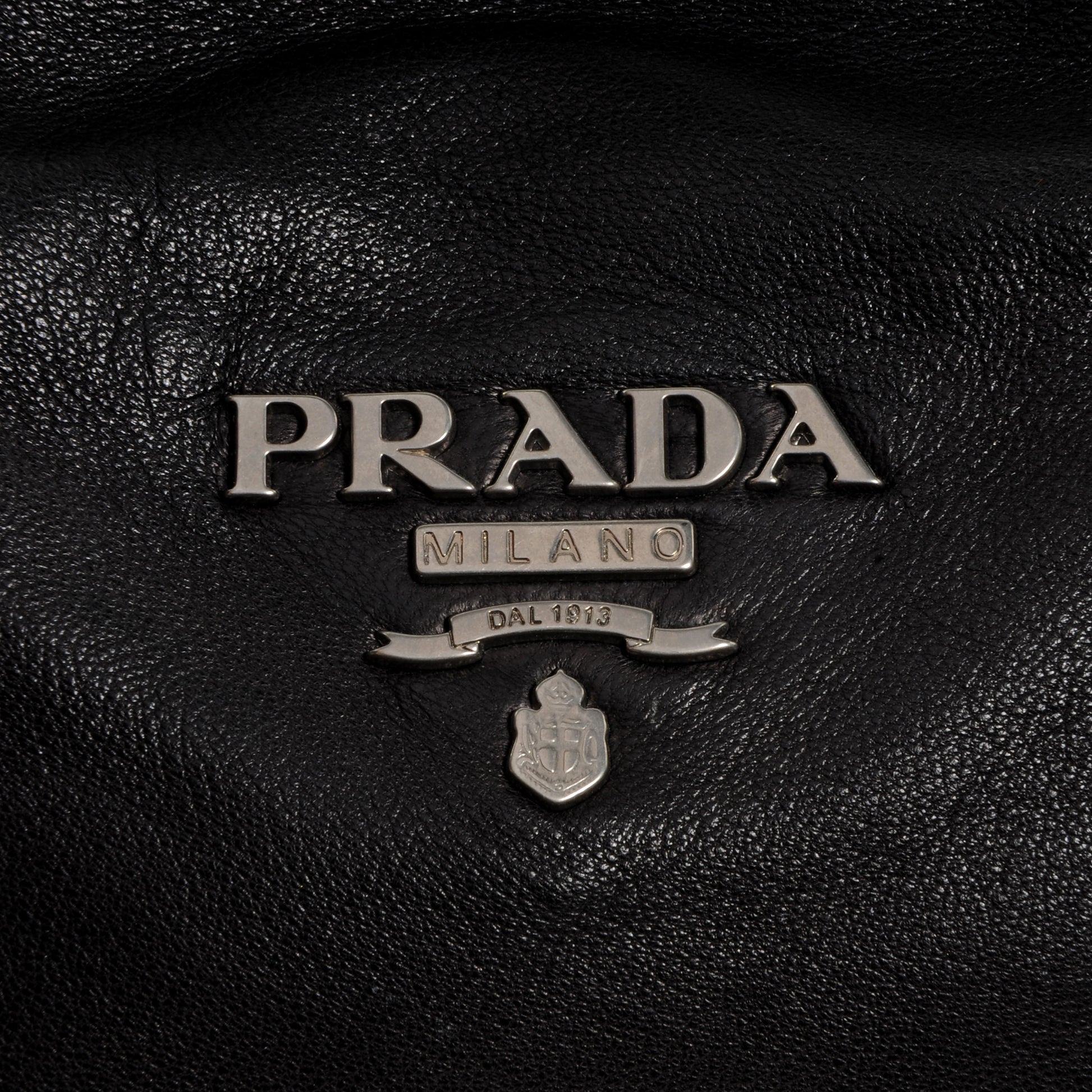 Prada Nappa Delave Tote Black 8 of 9