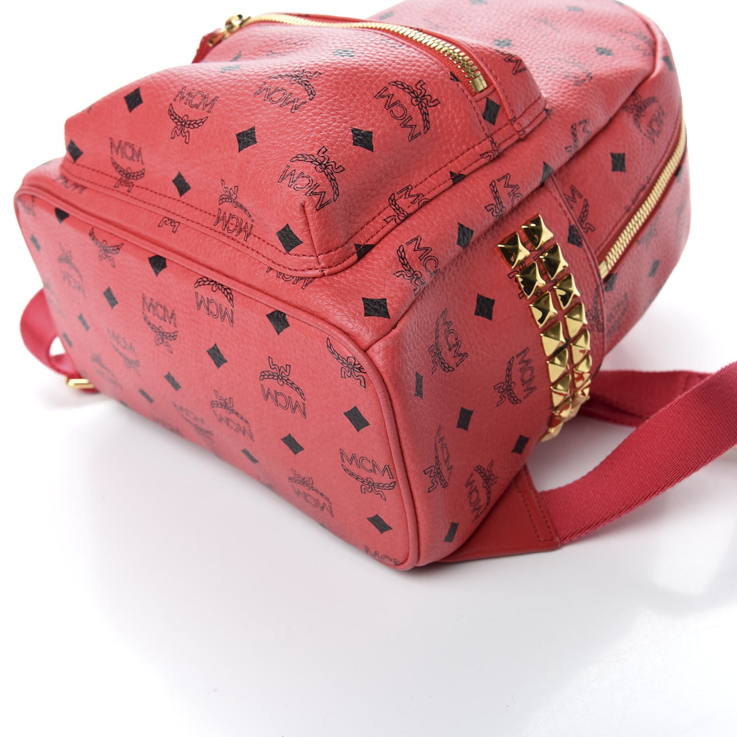 Visetos Side Stud Small Stark Backpack Corail