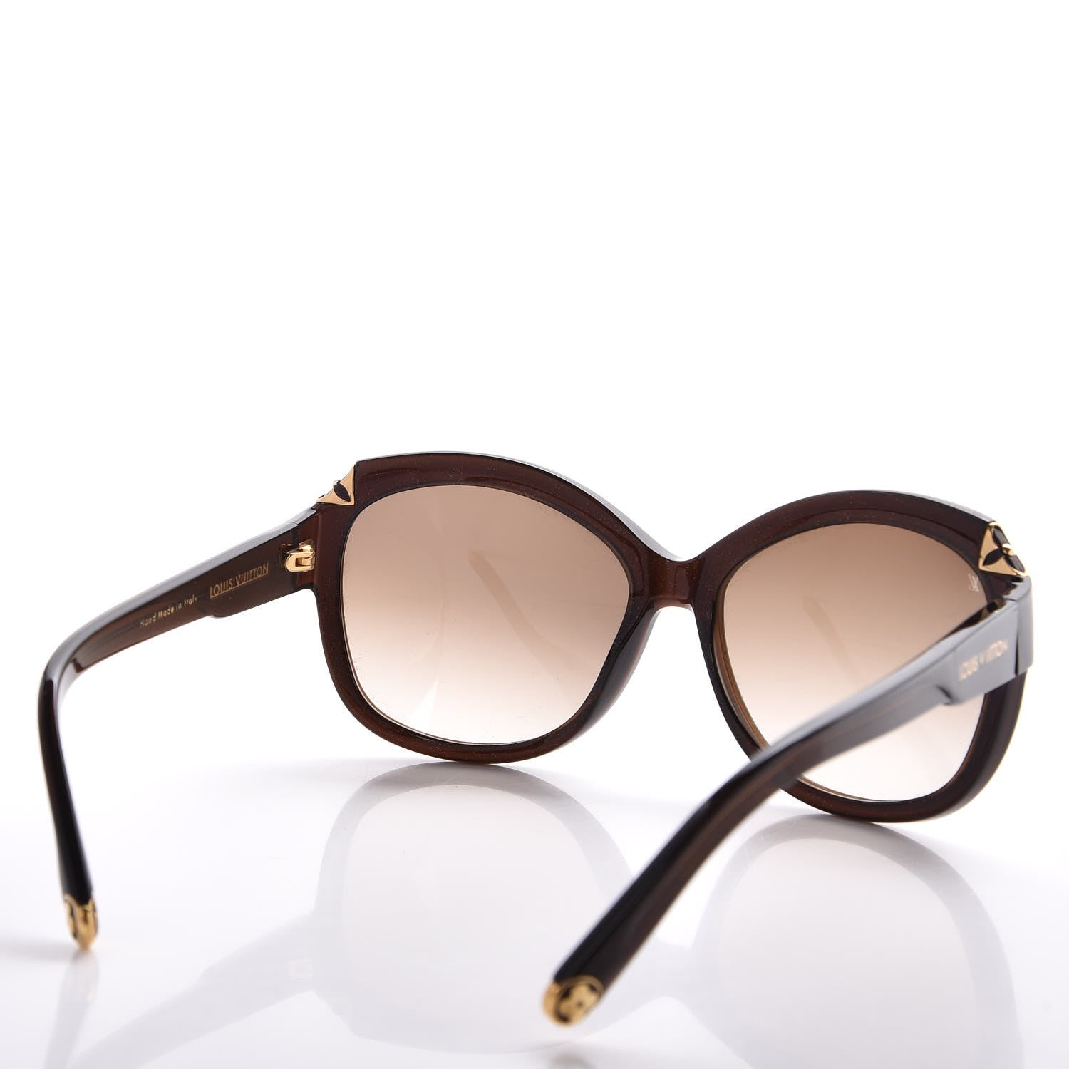 Louis Vuitton Hortensia Z0486W Sunglasses Brown Glitter 4 of 11