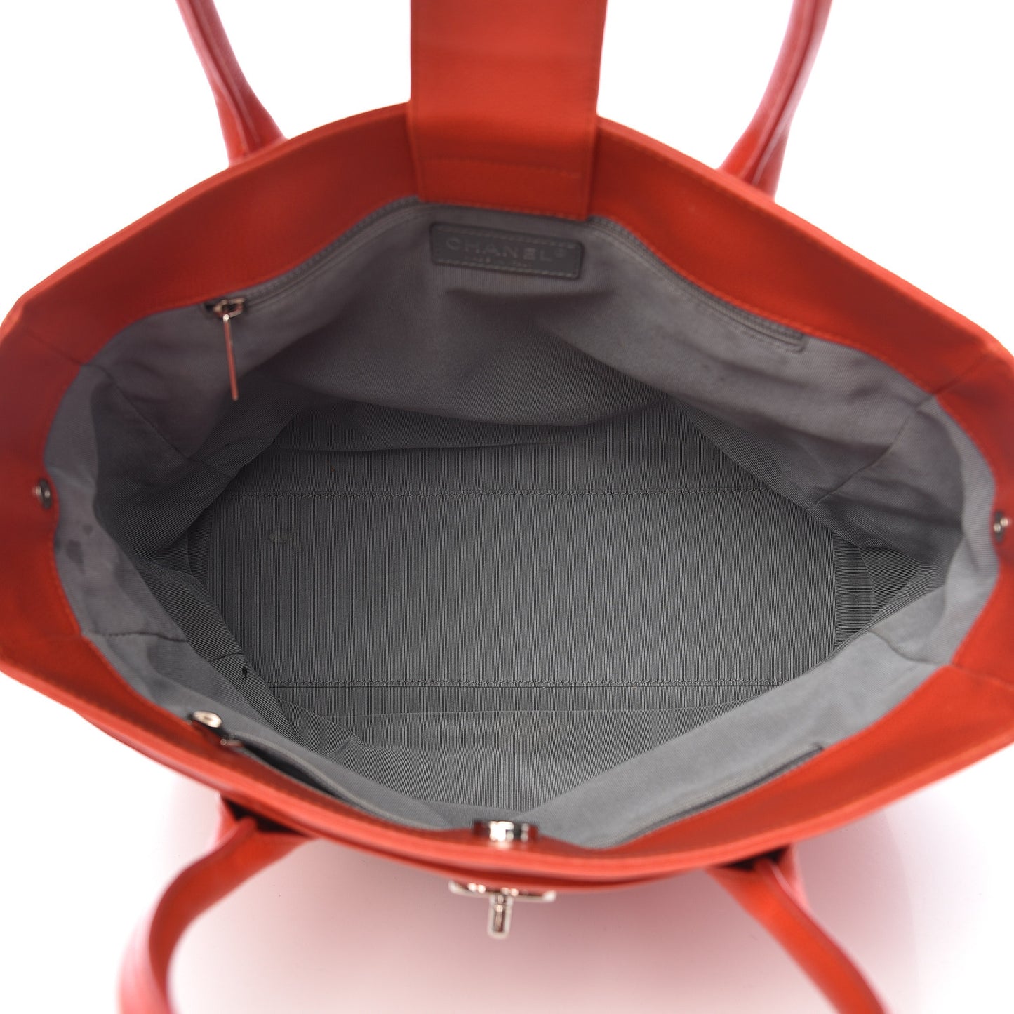 Caviar Tall Cerf Tote Red