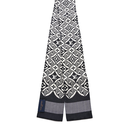 Louis Vuitton Silk Since 1854 Bandeau Gris 2 of 4
