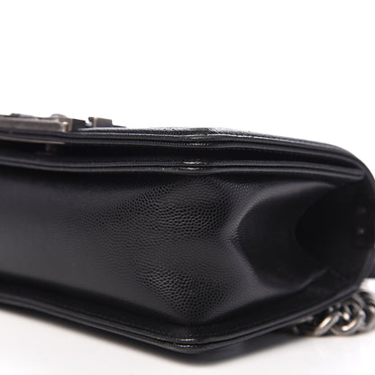 Chanel Caviar Quilted Small Boy Flap Black 8 of 9