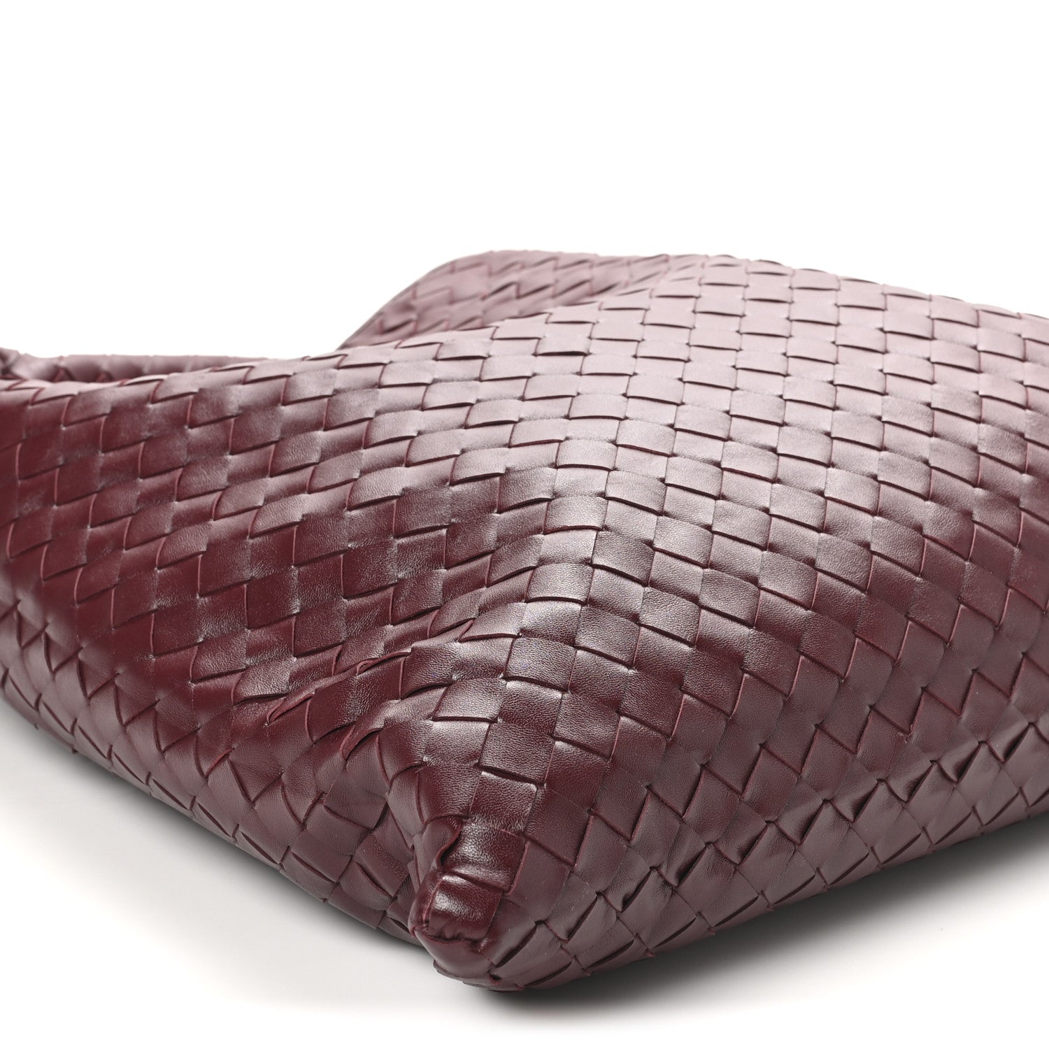 Bottega Veneta Calfskin Intrecciato Large Hop Barolo 8 of 9