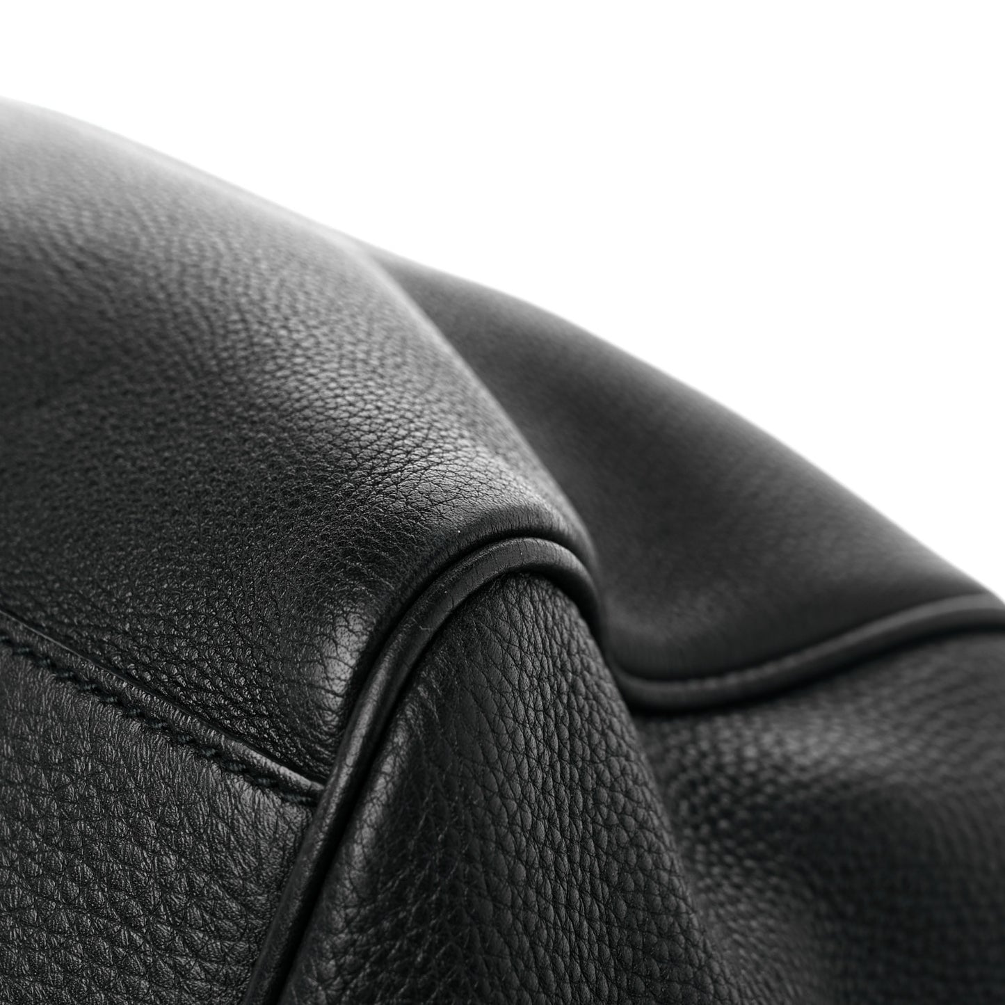Calfskin Medium Emily Shoulder Bag Black