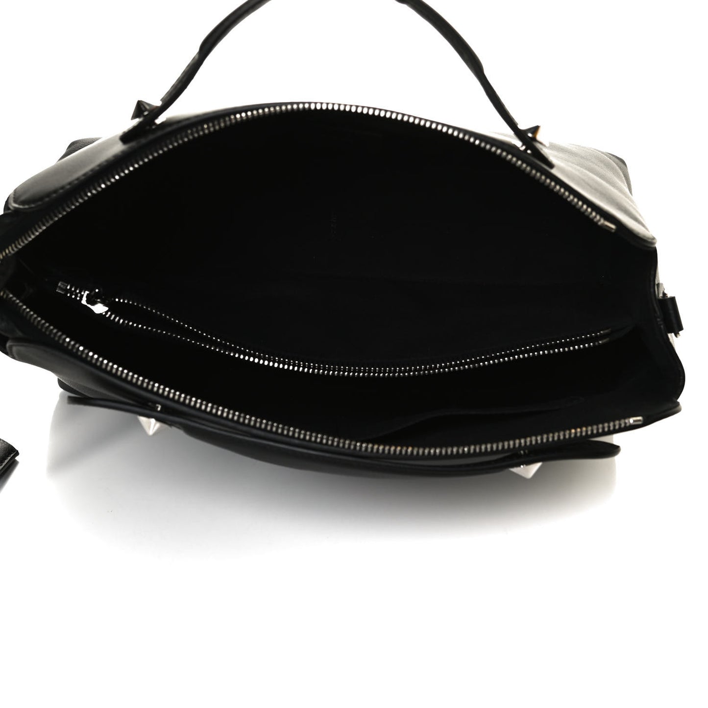 Vitello Dolce Marmol Large By The Way Boston Bag Black