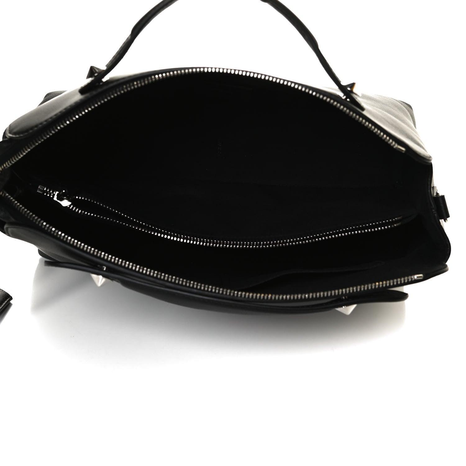 Fendi Vitello Dolce Marmol Large By The Way Boston Bag Black 5 of 17