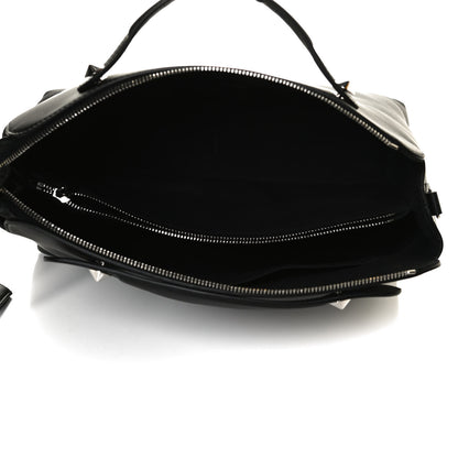 Fendi Vitello Dolce Marmol Large By The Way Boston Bag Black 5 of 17