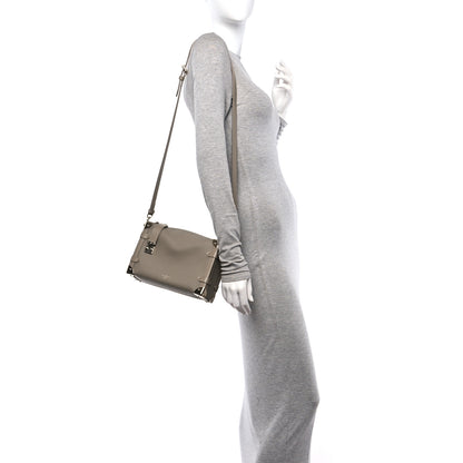 Louis Vuitton Calfskin Side Trunk MM Taupe 2 of 11