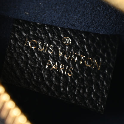Louis Vuitton Empreinte Monogram Giant Neverfull MM Pochette Black 6 of 8