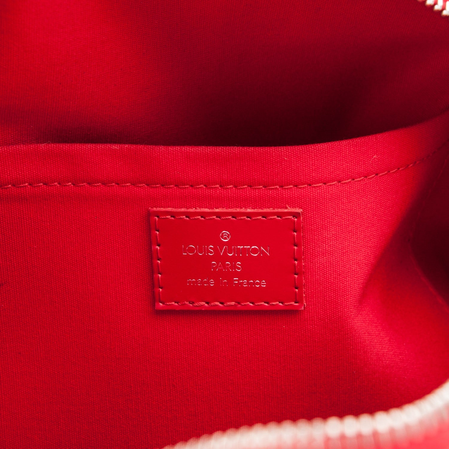 Louis Vuitton Epi Bowling Montaigne PM Rouge 6 of 7