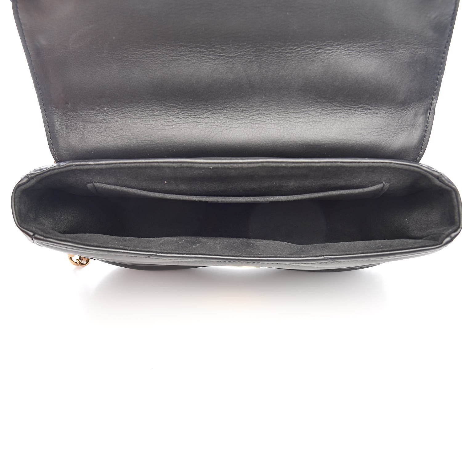 Louis Vuitton Calfskin New Wave Chain MM Black 5 of 13