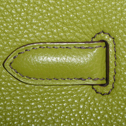 Hermes Togo Birkin 35 Vert Anis 22 of 23
