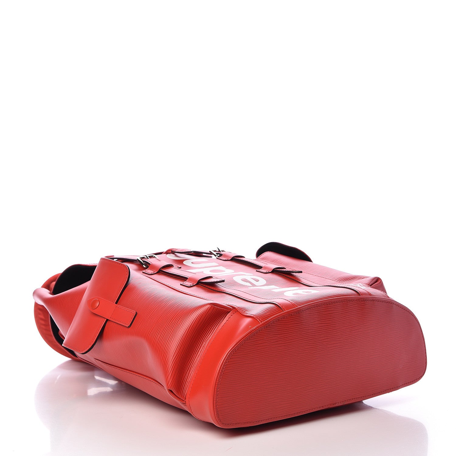 Louis Vuitton X SUPREME Epi Christopher Backpack PM Red 4 of 13