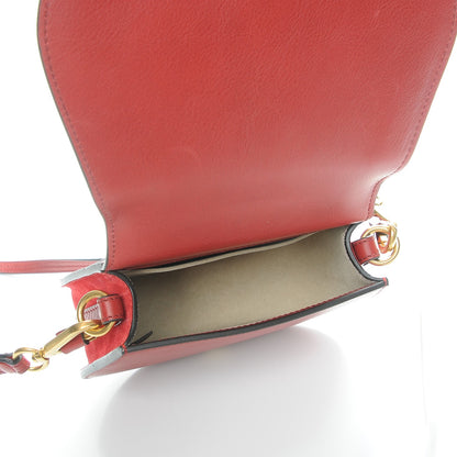 Chloe Calfskin Small Nile Bracelet Bag Intense Red 6 of 11