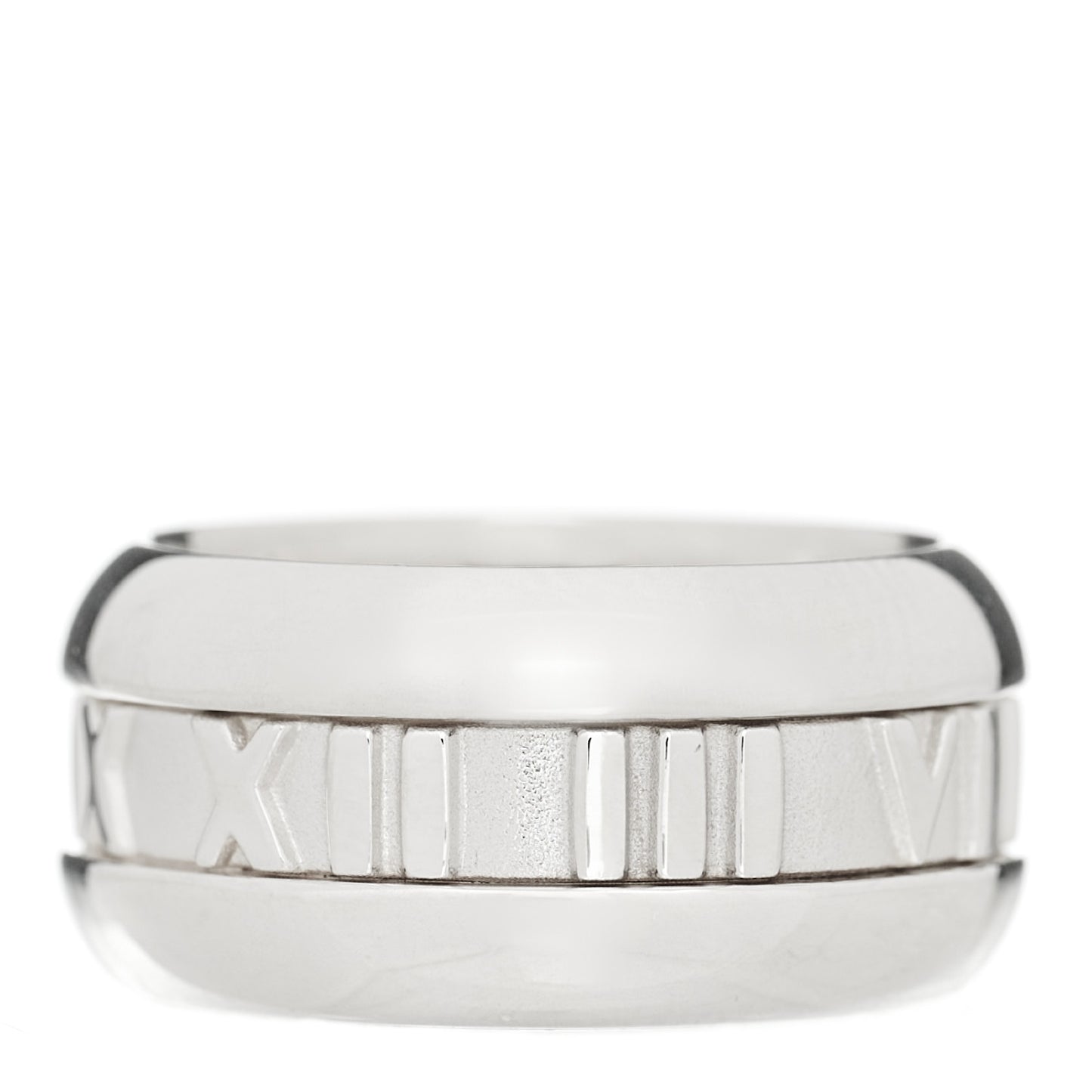 Sterling Silver Atlas Band Ring 49 5