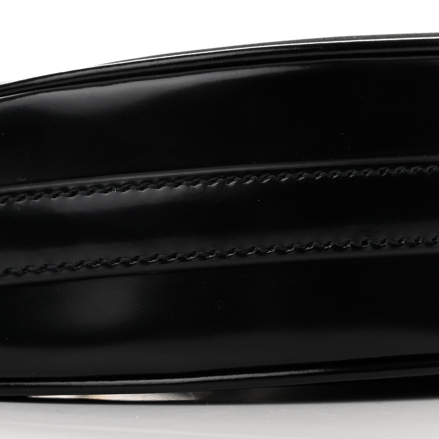Re-Nylon Spazzolato Mini Arque Shoulder Bag Black