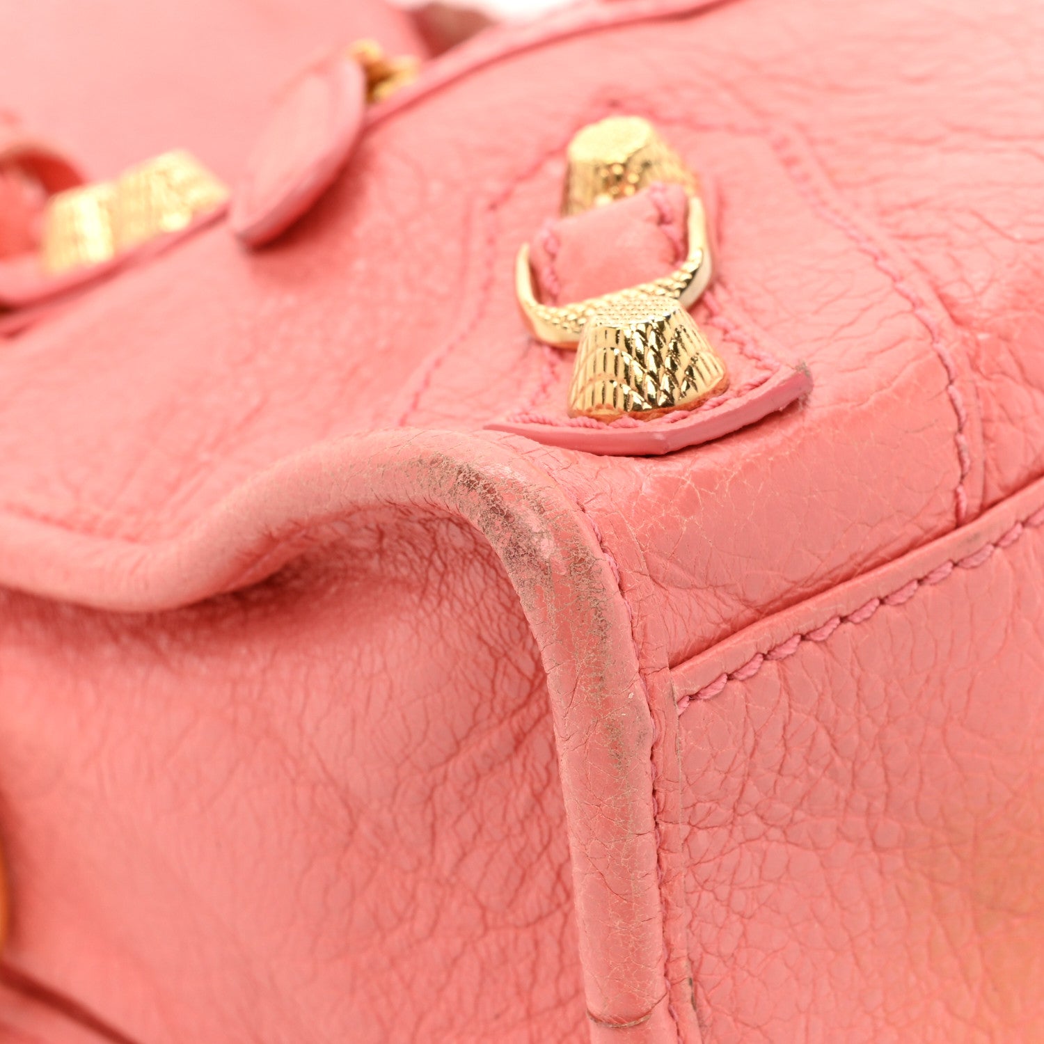 Balenciaga Agneau Giant 12 Gold Hardware Mini City Rose Azalee Rose Jaipur 11 of 16