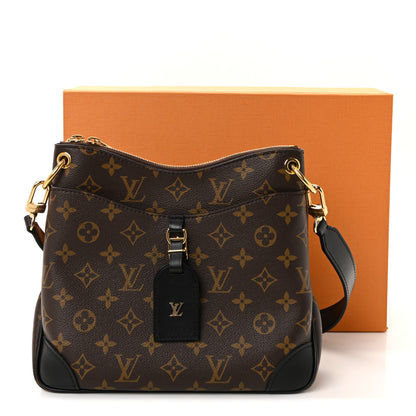Louis Vuitton Monogram Odeon PM Black 10 of 10