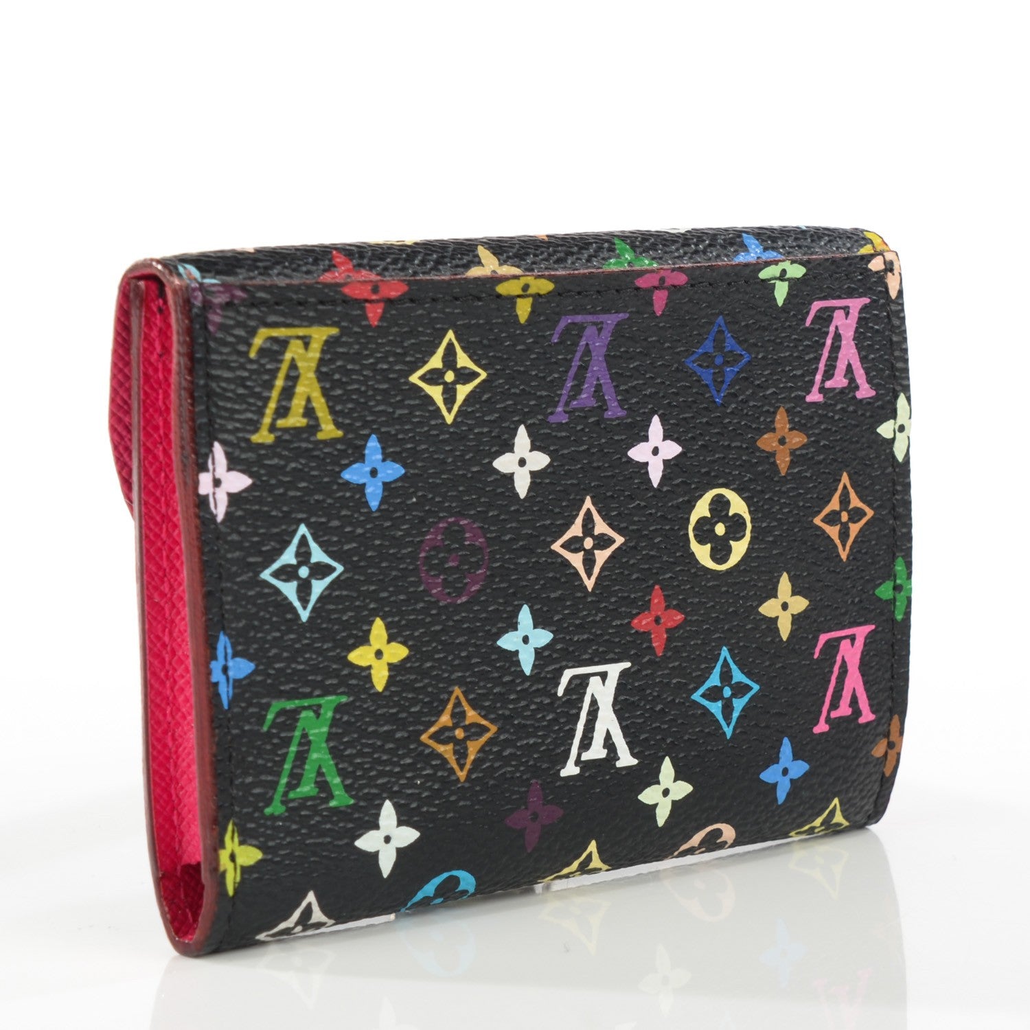Louis Vuitton Monogram Multicolor Business Card Holder Black Grenade 3 of 7