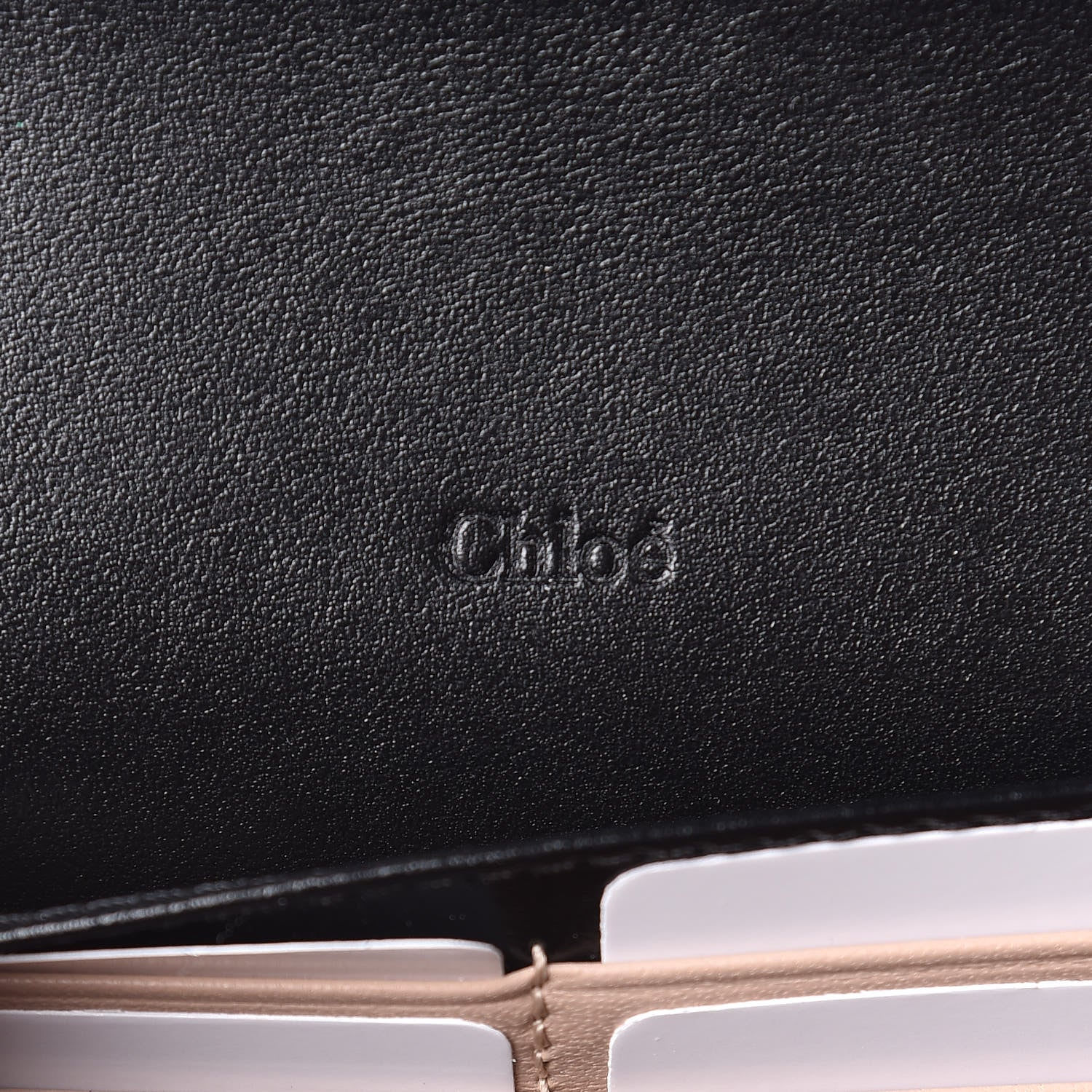 Chloe Smooth Calfskin Long Wallet Black 6 of 7