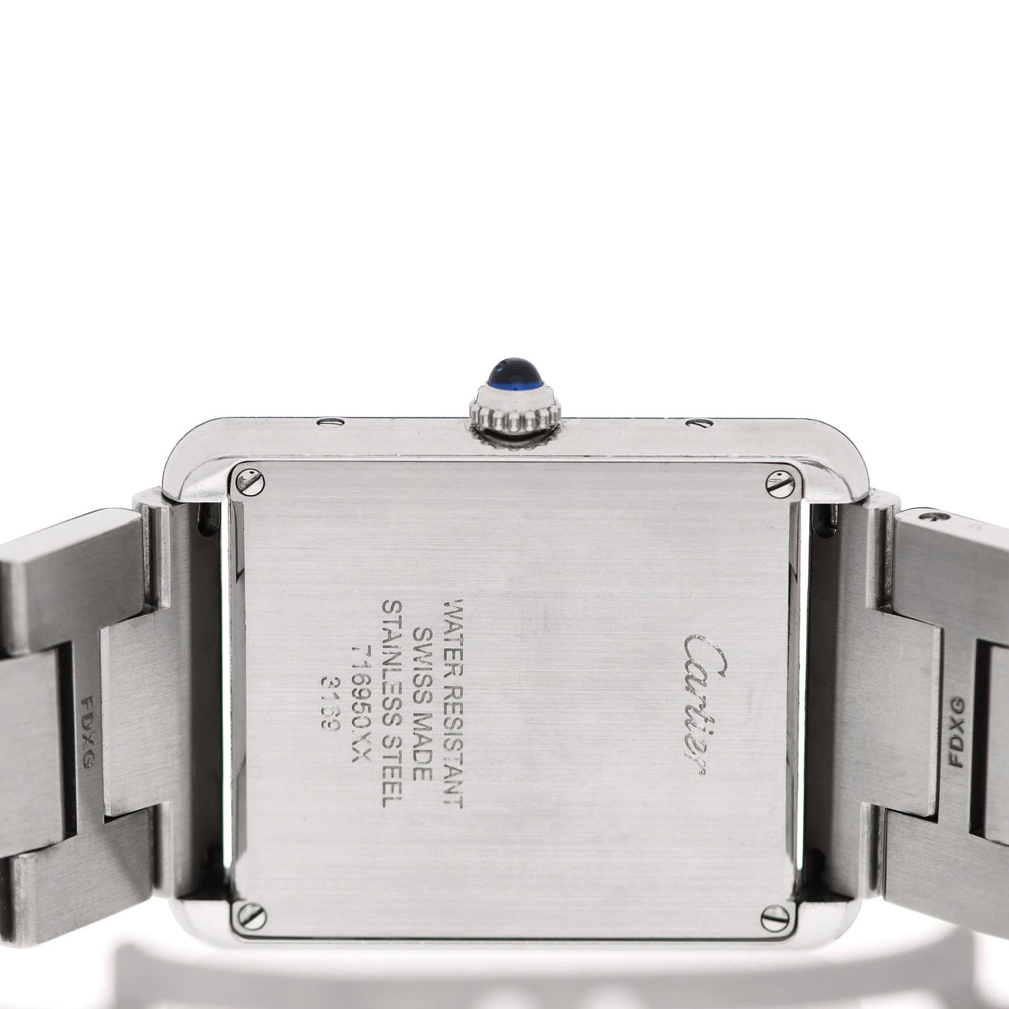 Stainless Steel 27mm Tank Solo Quartz Watch