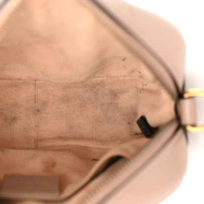 Gucci Calfskin Matelasse Mini GG Marmont Chain Shoulder Bag Porcelain Rose 11 of 17