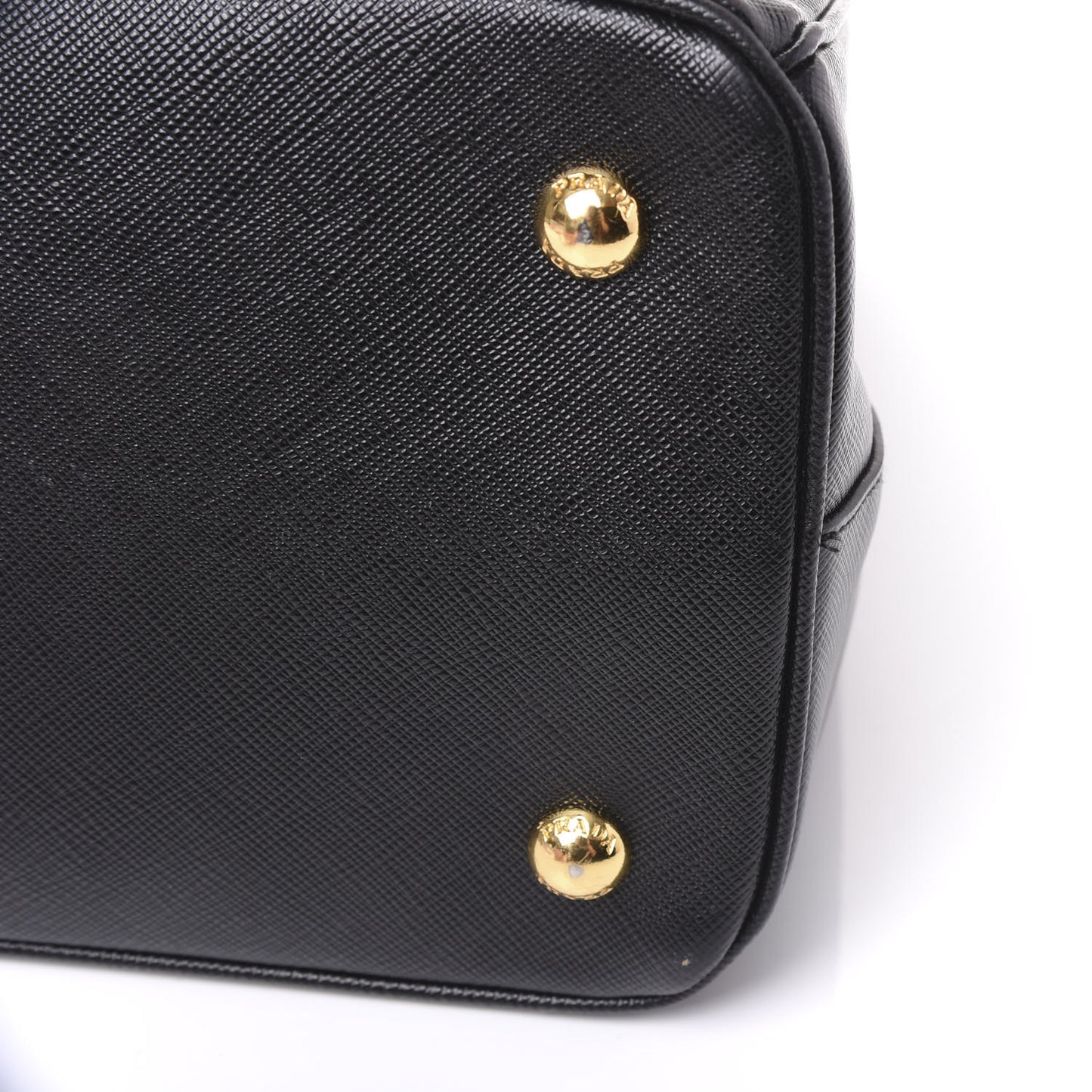 Saffiano Lux Medium Tote Black